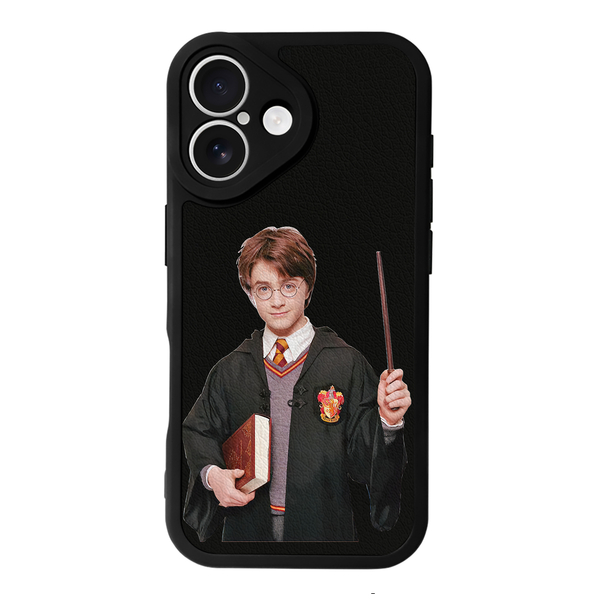 （画像用） Harry Potter ハリー・ポッターシリーズ 【iPhone 16シリーズ対応】シリコンスマホケース（レザー調） 材質：シリコン